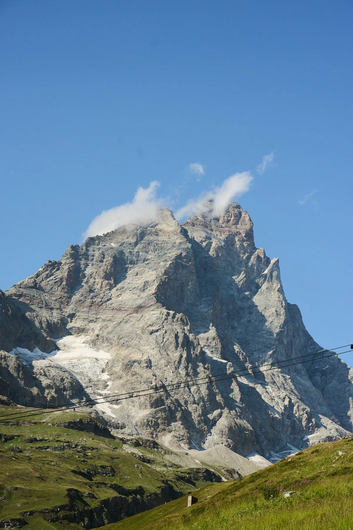 Vista sulle montagne dal resort