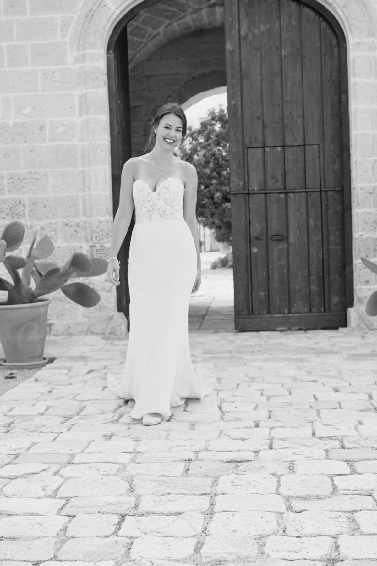 Ritratto di Katy in bianco e nero
